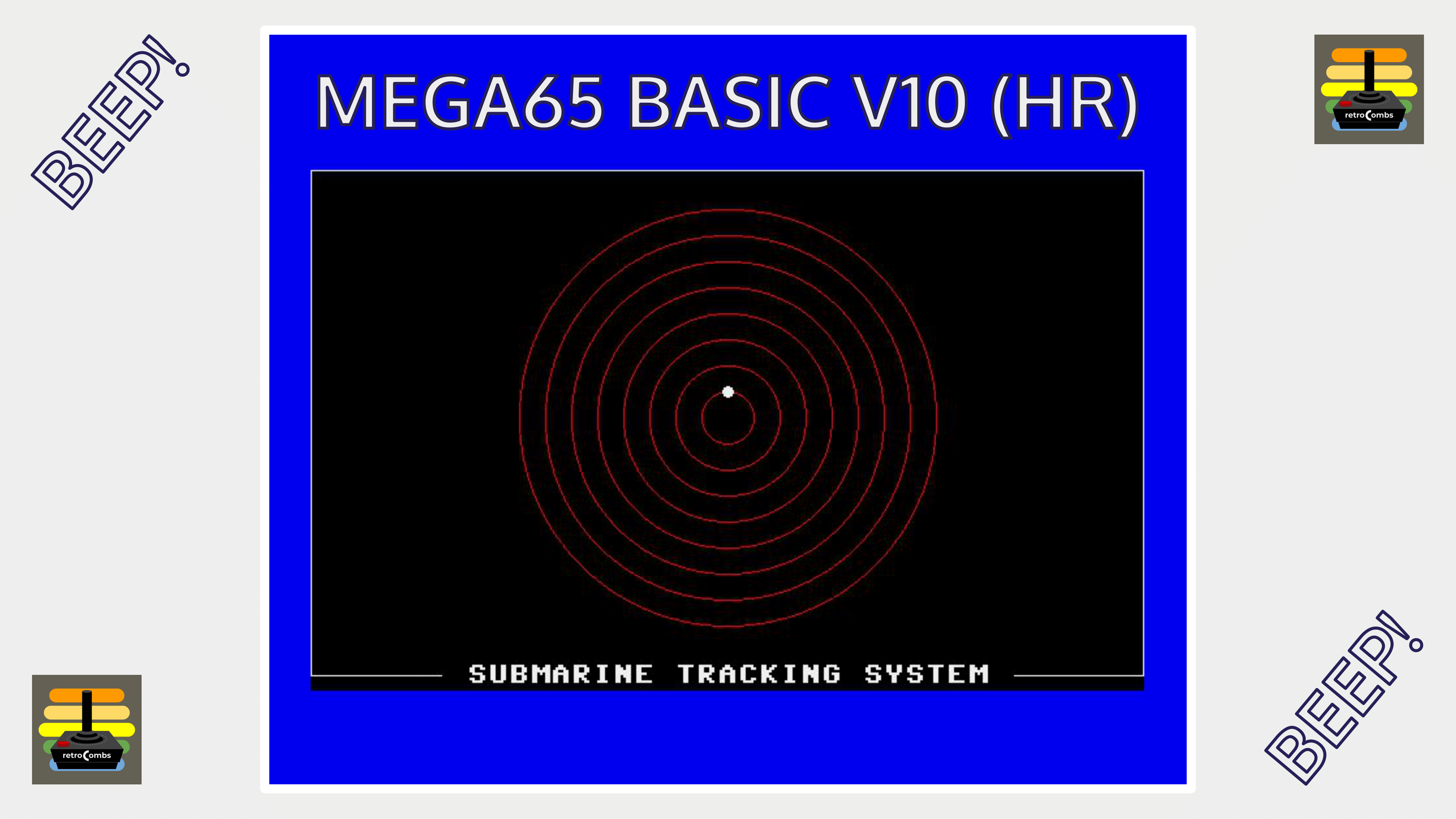 High Resolution MEGA65 Submarine Tracking System