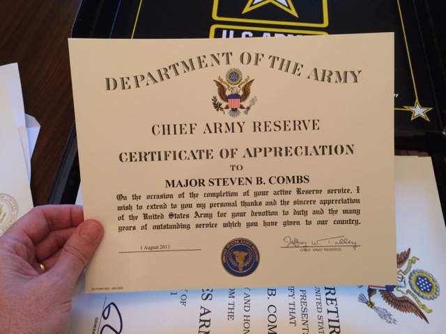 army-retirement-package