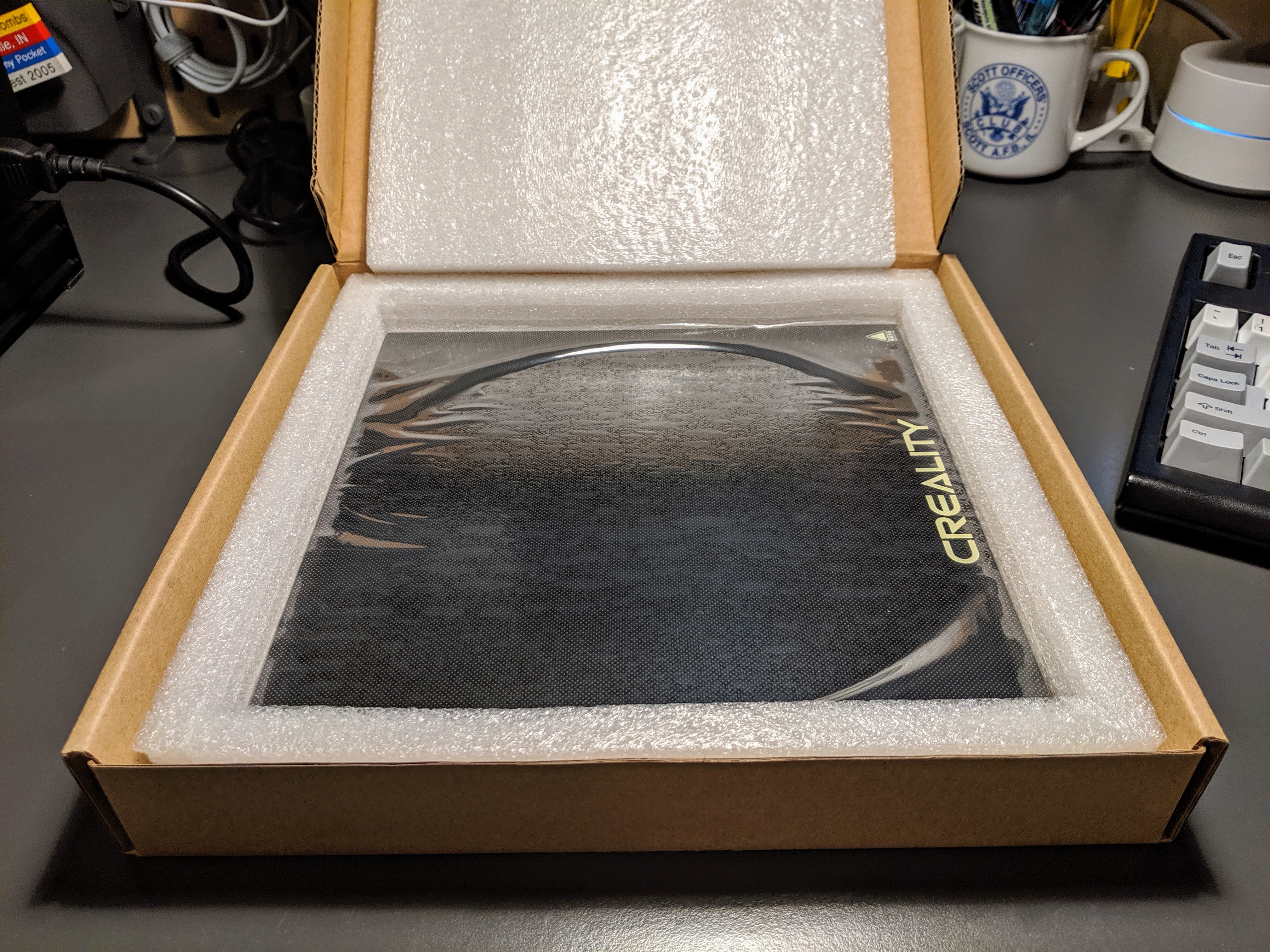 Packaged material